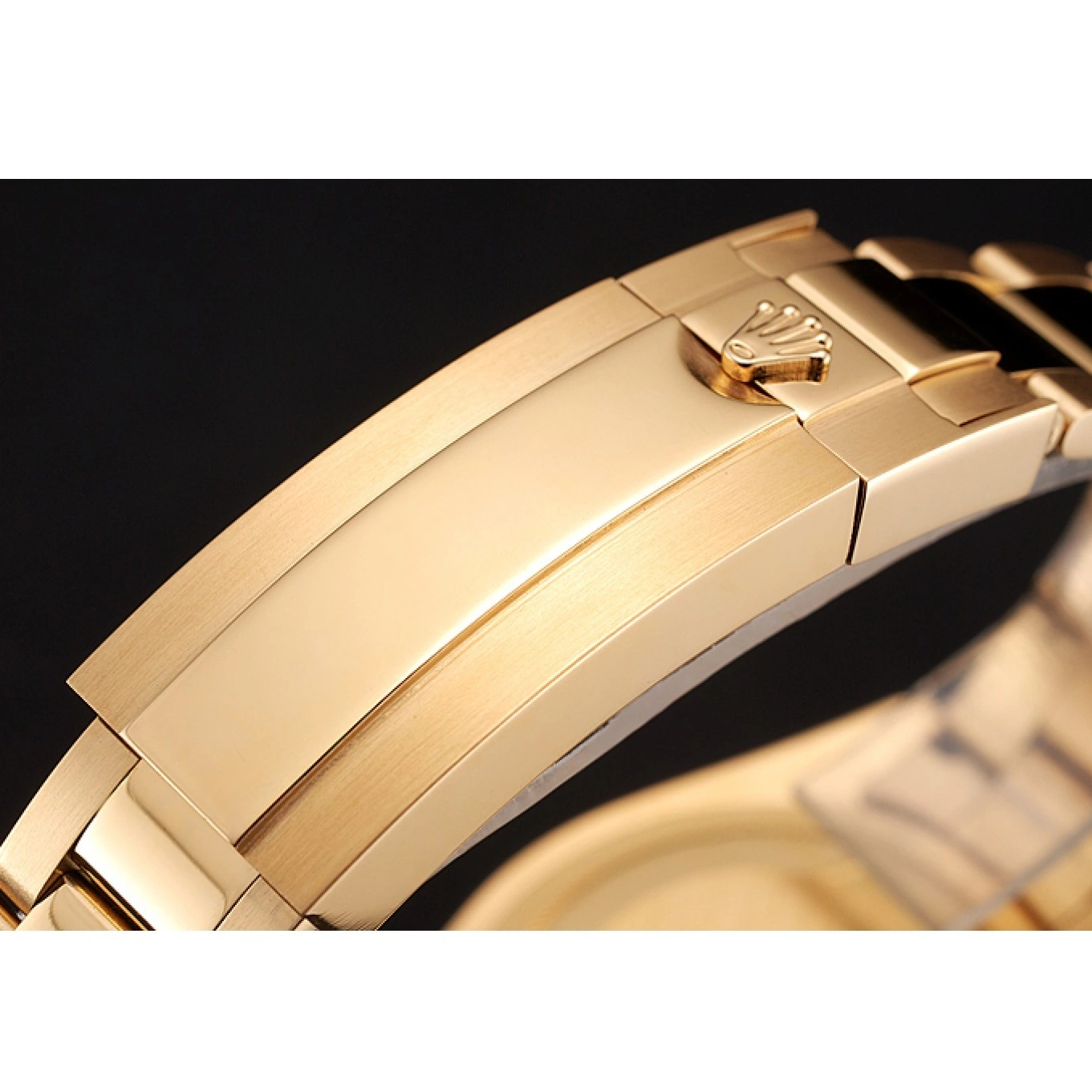 Best AAA Replica Sites Stone Dial And Master Case Swiss Bracelet Gold Green Rolex GMT II 1453748 Bezel Set 0610